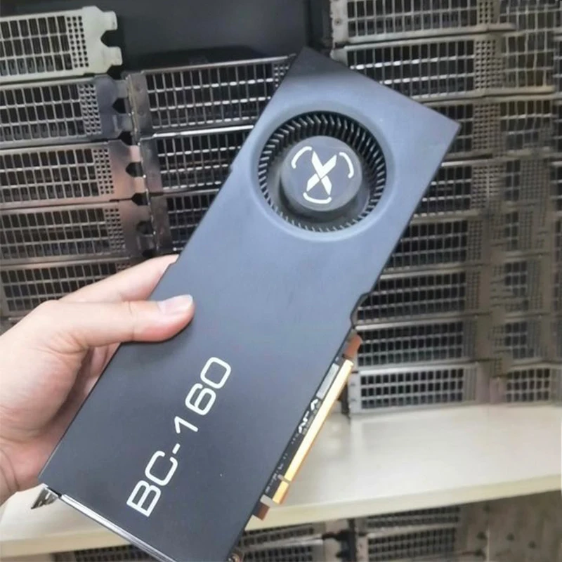 YYHC 중고 Goog 가격 BC-160 컴퓨터 서버 그래픽 카드, BC160 8GB BC 160