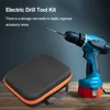 Portable Electric Drill Tool Storage Bag Oxford Cloth Electrician Hardware Organizer Large Capacity Electrician Hardware Tools B 5
