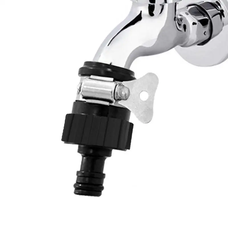 Tap Hose Connector ABS No Leaking Water Faucet Adapter Faucet Hose Connector Quick inserting