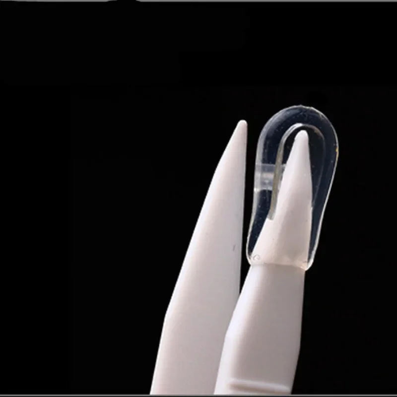 10 Pairs of Glasses Nose Pads Screw-in Soft Oval Silicone Air Chamber Glasses Non-slip Nose Pads