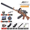 AK47 Rifle Toy Gun Water Gel Ball Paintball Hydro Gun Electric Manual 2 Modes Down Feed Big Model Adult Boys Kid for CS Fighting 4