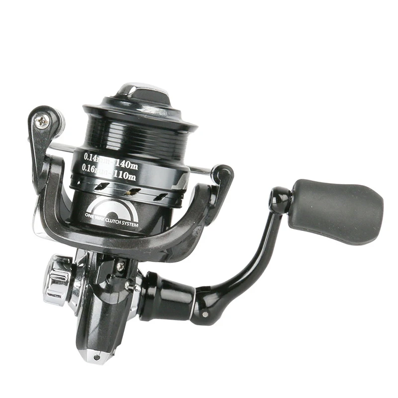 800 Series Saltwater/Freshwater Bass Small Fishing Reel Ultra Light Gear  Ratio 6.0:1 Casting Spinning Reel Fishing Tools