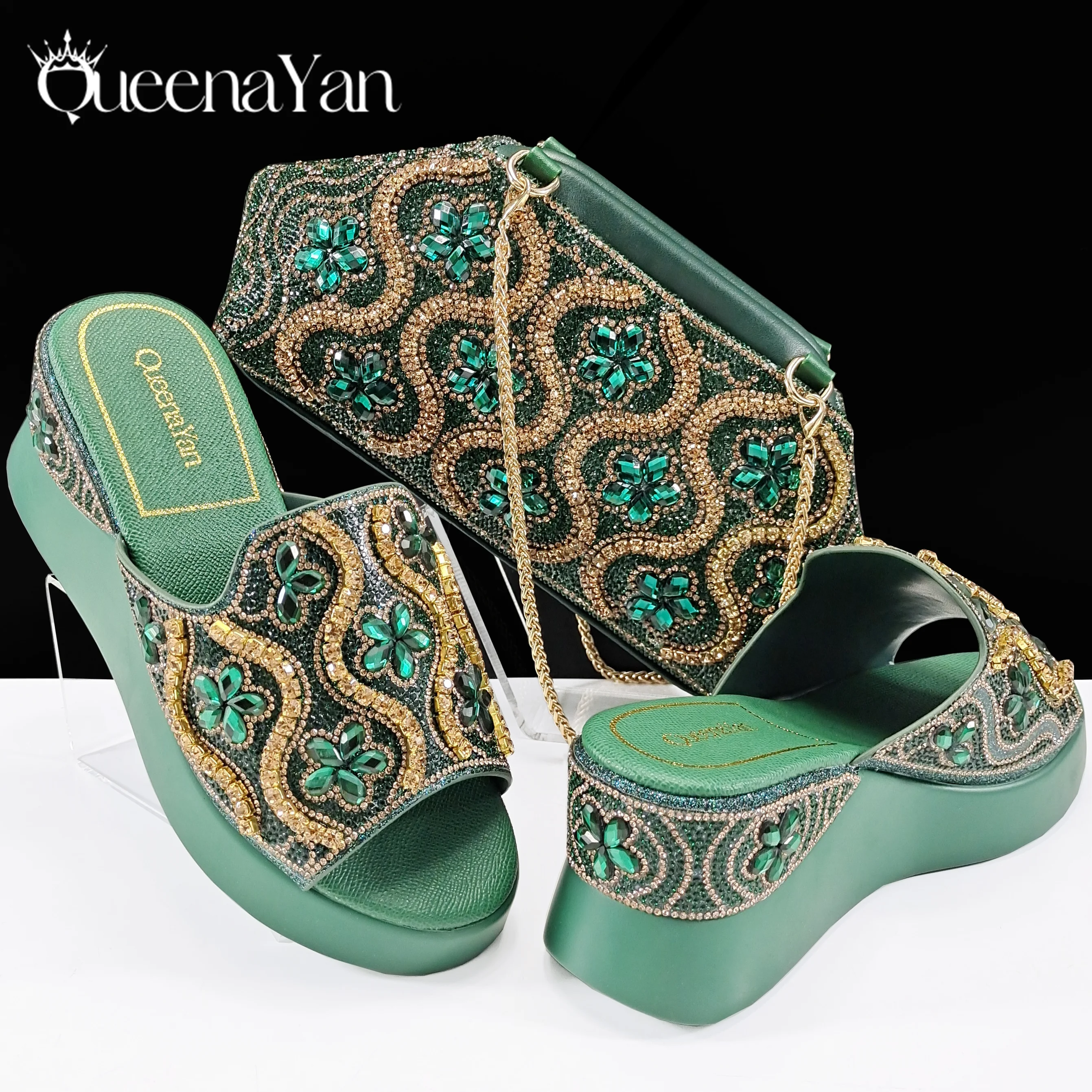 Queena Yan High Quality 2025 Newst Hot Selling Open Toe