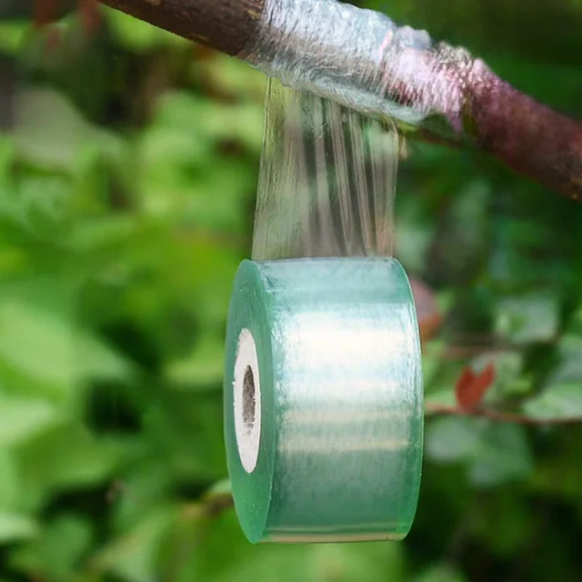 PE Grafting Tape Film Stretchable Self-adhesive Garden Tree Roll Tape Plants Seedlings Vine Tomato Grafting Accessories PE Grafting Tape Film Stretchable Self-adhesive Garden Tree Roll Tape Plants Seedlings Vine Tomato Grafting Accessories