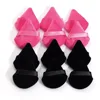 Triangle Powder Puff Wet Dry Use For Loose Powder Liquid Cosmetic Soft Plush Powder Puff Makeup Foundation 2
