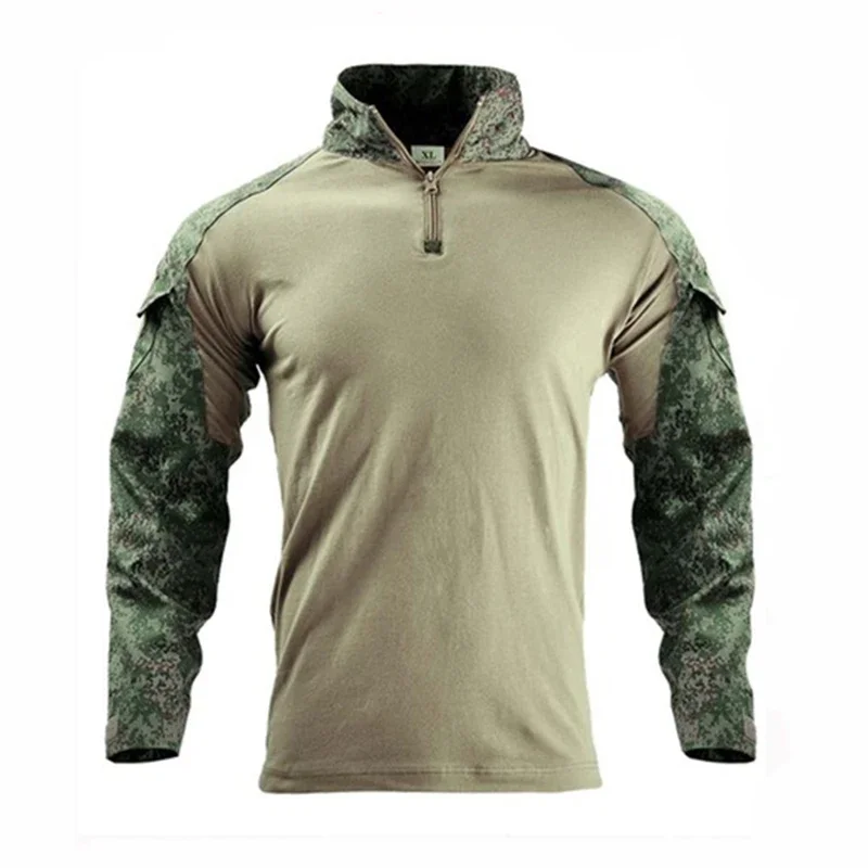 Tactical Hiking Shirt Hunting Uniform Clothing Tatico Tops Airsoft Multicam Camouflage Hunting Fishing Clothes Mens combat shirts