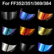 LS2 FF352 FF351 FF369 FF384 FF802 용 헬멧 실드, 오토바이 헬멧 페이스 실드, 스크래치 방지 헬멧 실드, MHR-FF-15 실드