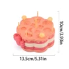 Children's Colored Mud Burger Noodle Machine Toy Rubber Mud Non toxic Mold Tool Set Handmade Clay Girl 2
