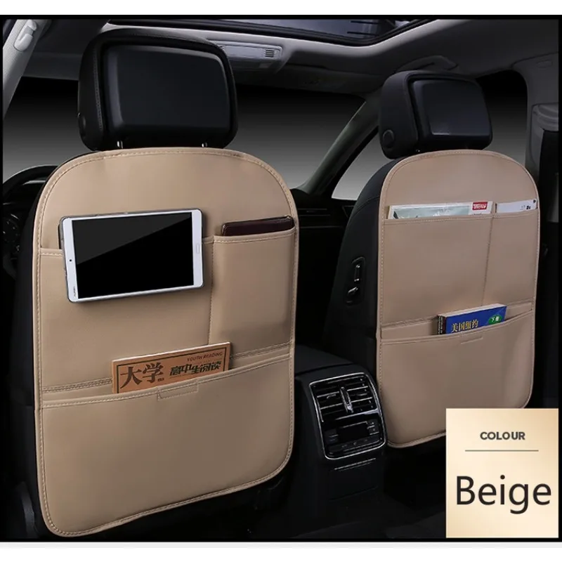 Car Seat Storage Anti-Kick Mats Auto Seat Back Protector Cover For Children Car Back Anti-Dirty Pad Accessories car seat protector