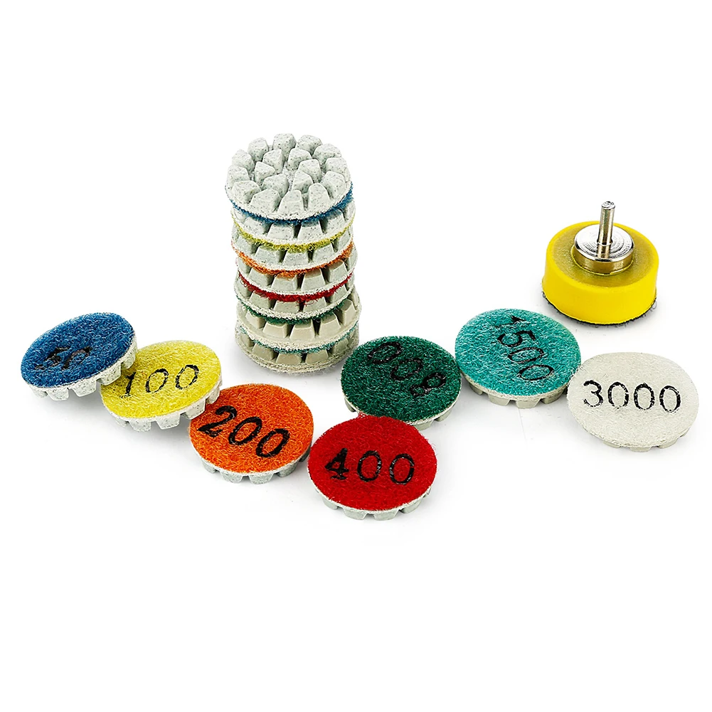 Polishing Pad 1pcs 1 Inch Wet Dry Grinding Disc For Marble Granite Concrete Power Tools Accessories