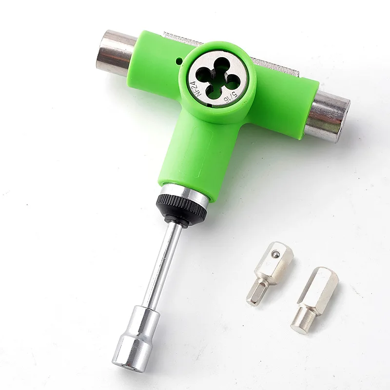 

Skateboard Double Warping Tool Long Plate Disassembly and Assembly Nut Trimming Semi-automatic Detachable Tool