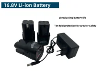 Batterie au Lithium universelle 2025 pour outils électriques, tournevis électriques et perceuses électriques, batterie multifonctionnelle 16,8 V 4,0 ah 1