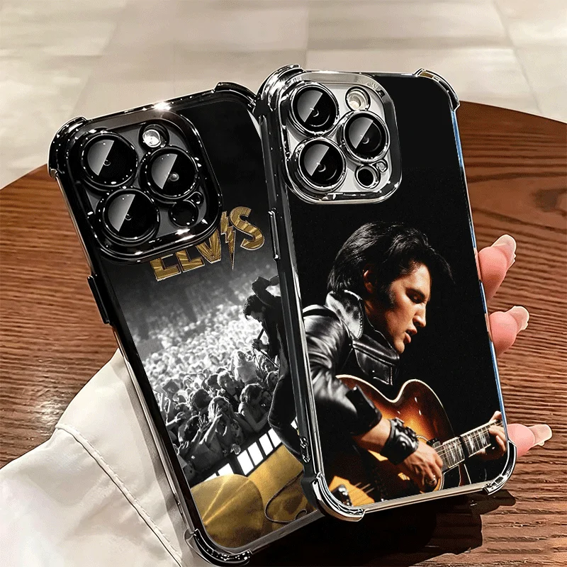 Elvis Presley Soft Plating Anti-Fall Phone Case