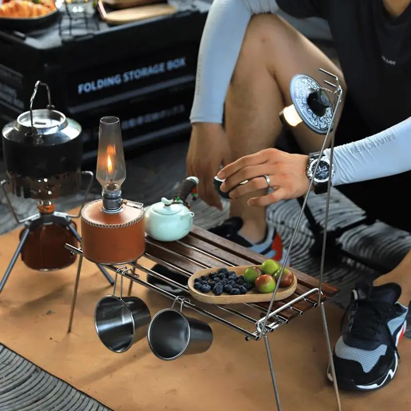 Set Stoviglie Da Campeggio Per 2 Persone - In Acciaio Inox Per Picnic E Escursioni - Foto 7