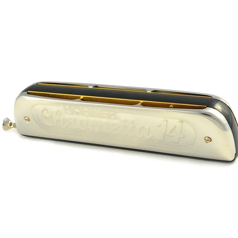 Description Picture 3 of itemHohner 257 14 holes Chromatic harp Chrometta 14 Harmonica, Key Of C Major