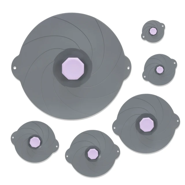  Tapas elásticas – Tapa de succión de silicona 2 piezas de  sellador elástico de vacío fácil de sellar cuenco para olla de cocina  accesorios : Hogar y Cocina