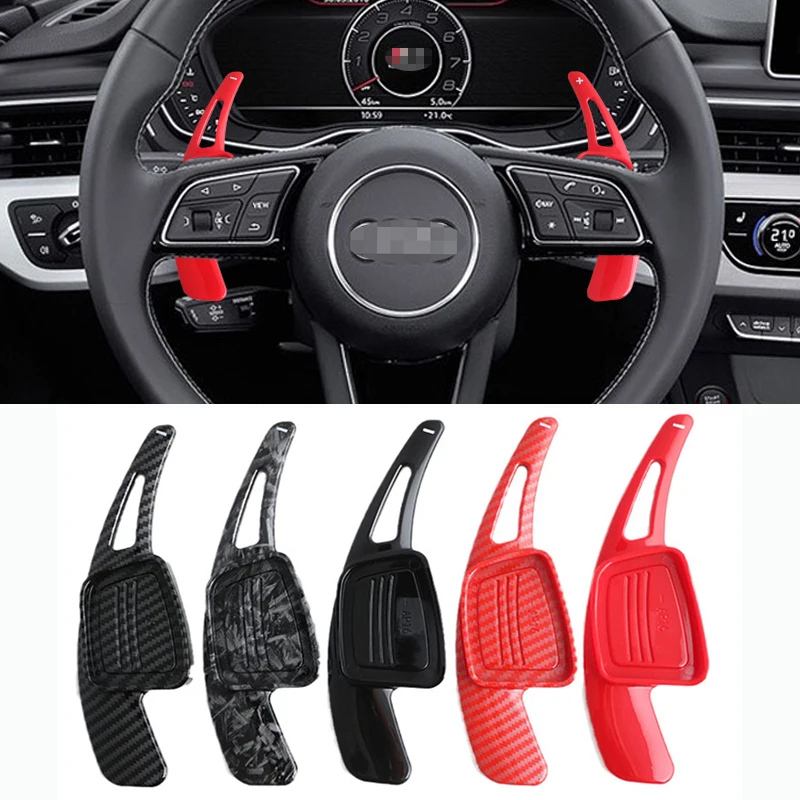 Für Audi A3 S3 A5 S5 2017 A4 B9 Q7 2016-2017 TT TTS Shifter Paddle Shift Verlängerung Lenkrad Shift Paddle Shifter