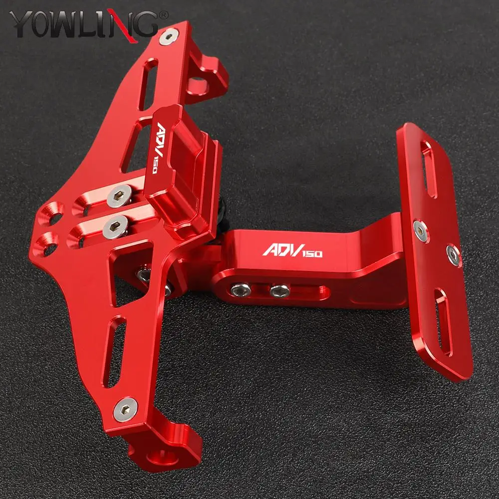 

ADV150 For HONDA ADV 150 2019 2020 2021 2022 2023 Motorcycle Fender Eliminator Adjustable License Plate Holder Bracket LED