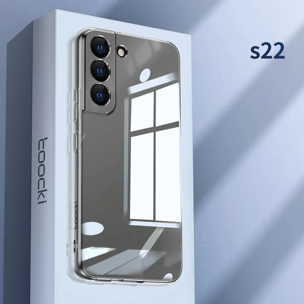 Toocki Ultra Clear Transparent Soft TPU Protective Phone Case