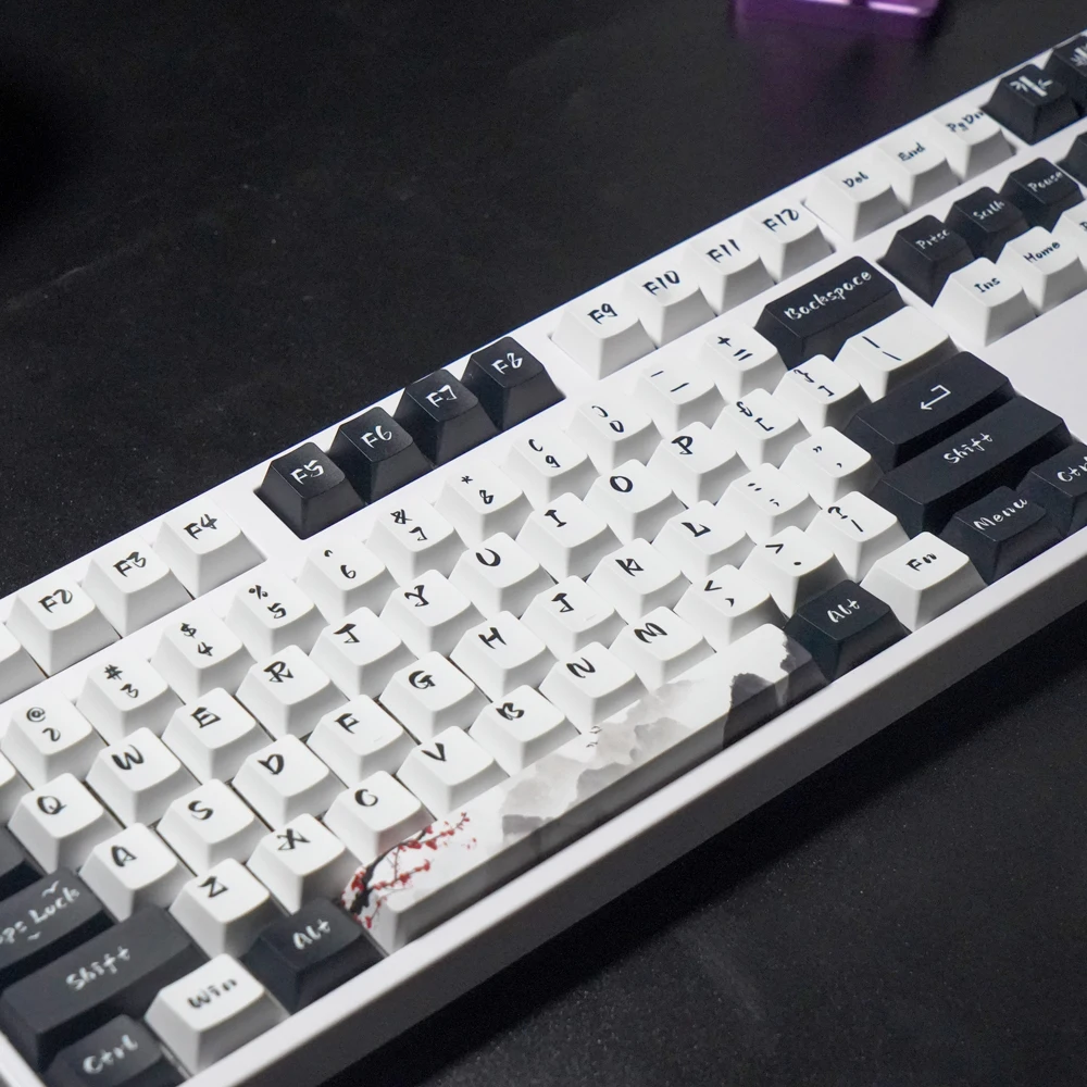 Only sales Keycap Novelty dye sub Plum Blossom OEM Profile Keycaps For