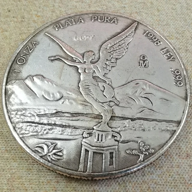 メキシコ銀貨1オンス1998