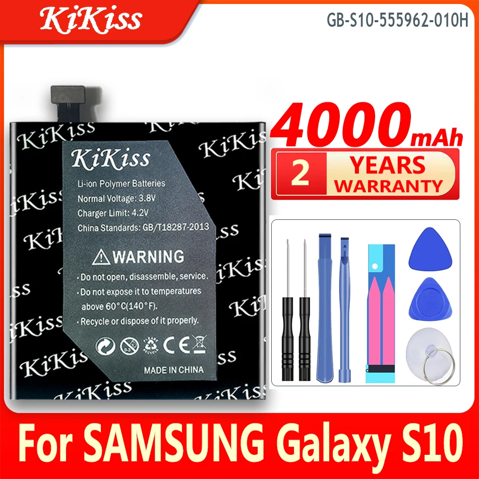 

Аккумулятор KiKiss на 4000 мА · ч (японская версия) для SAMSUNG Galaxy S10