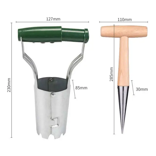 Növényi Transzplanter Markolat Hordozható Otthoni Kerti Cső Ültetőgép - Image 5