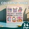 Beauty Stuff Coloring Book 24 Page Adult Picture Books Gift Birthday Party Relieve Stress Kill Time Graffiti Painting Drawing ﻿ 1