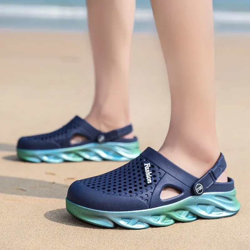 Men Sandals Summer Flip Flops Slippers Men Outdoor Beach Sandals Cheap Male Water Shoes Sandalia Masculina non slip slippers leather sandals fashion sandals soft slippers linen slippers beach slippers eva slippers coconut sandals beach sandals fashion slippers