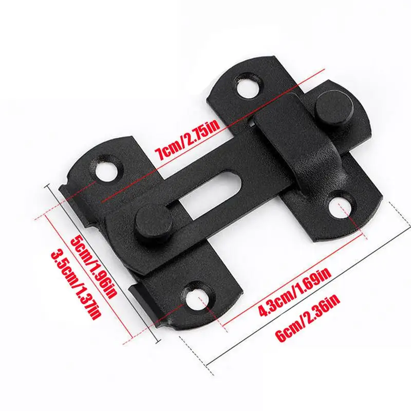 Stainless Steel Latch Stainless Steel Gate Latch Sliding Gate Lock Security Door Locks Barn Door Locks and Latches Child Safety