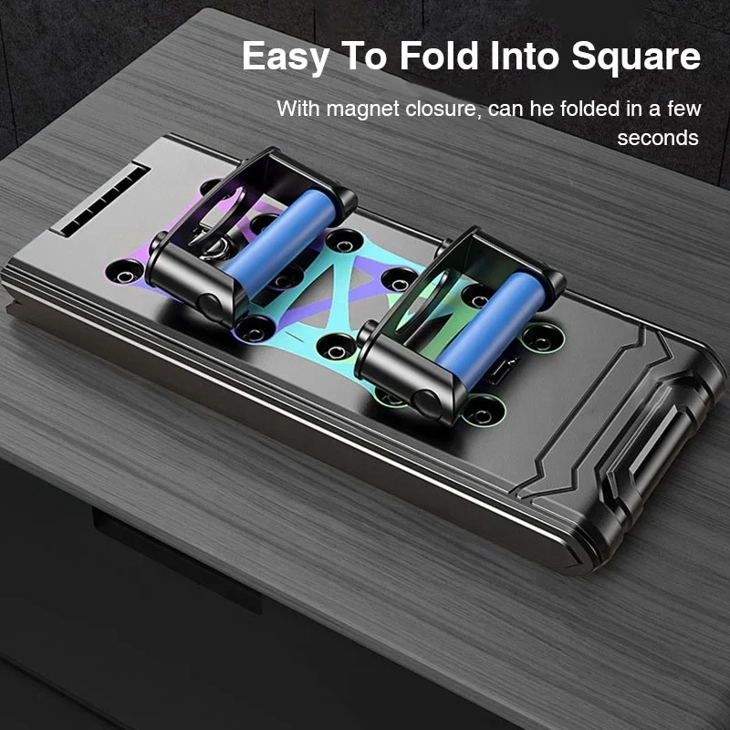 New Counting Folding Push Up Board Multifunctional Exercise Abdominal Muscle Enhancement Gym Sports Portable Fitness Equipment