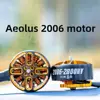 4PCS HGLRC AEOLUS 2006 2800KV 6S Brushless Motor for FPV Freestyle 3inch Toothpick Cinewhoop 4inch Micro Long Range Drone 6