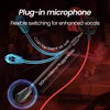 E-Sports Gaming Headset Hifi Stereo Wired headphones 3.5mm Jack/Type-C In-Ear dual Mic Gaming Earphone Wired Earbud For Xiaomi 5