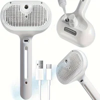 Pet Spray Hair Comb Pet Hair Remover Cleaning Brush Cats Grooming Dog Accessories Tools Dematting Water Mist Humidifier Comb 1