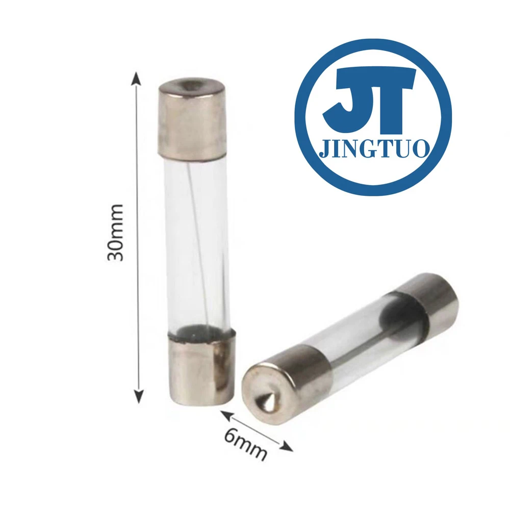 Quick Fast Blow Glass Fuse Fuze 6*30mm 250V 0.1/0.2/0.25/0.3/0.5/0.75/1.25/1.5/2.5/3.15/4/6.3/8/10/15/20/30A Ampere