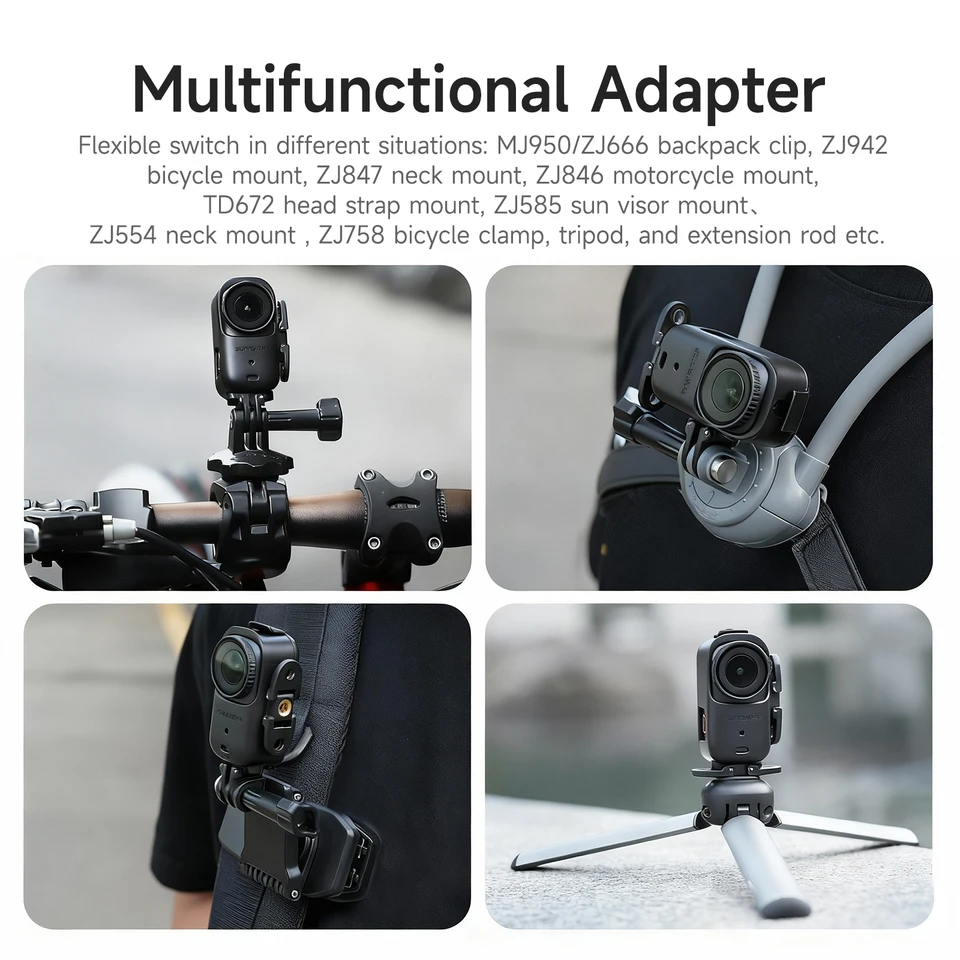 Custodia Protettiva In Lega Di Alluminio Per DJI Osmo Nano – Gabbia Completa Con Attacco Da 1/4" E Slitta Cold Shoe Per Accessori Come Microfoni E Luci