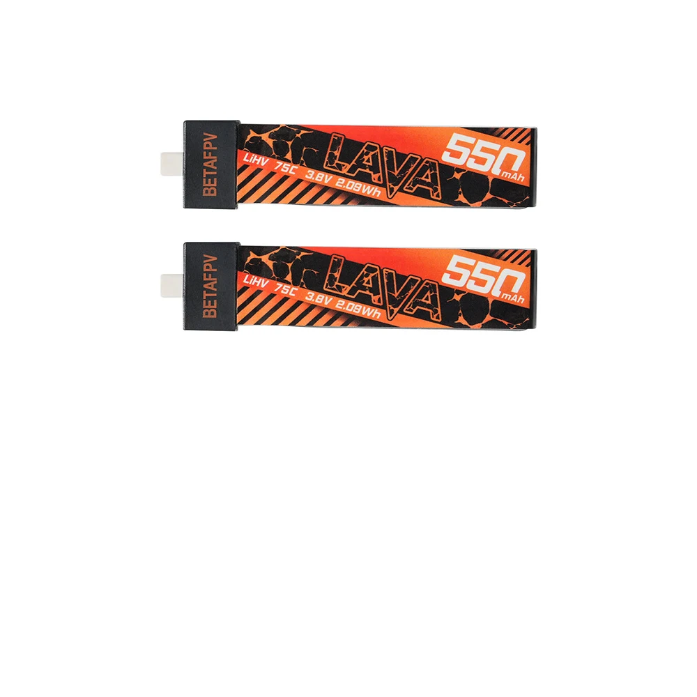 2PCS 550mAh 1S 75C