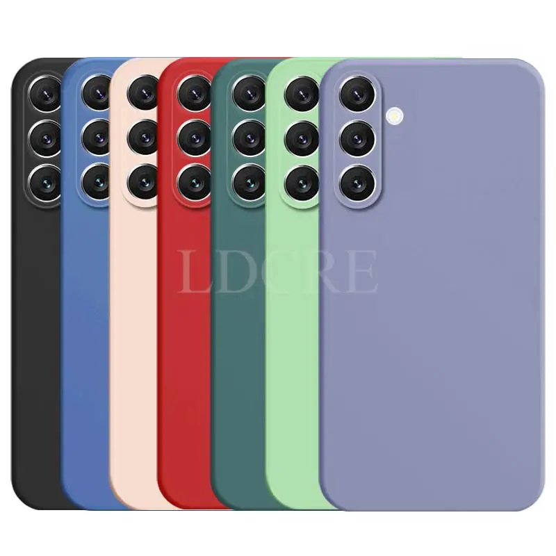 Liquid Silicone TPU Protector Case for Samsung Galaxy - Enhanced Durability and Style