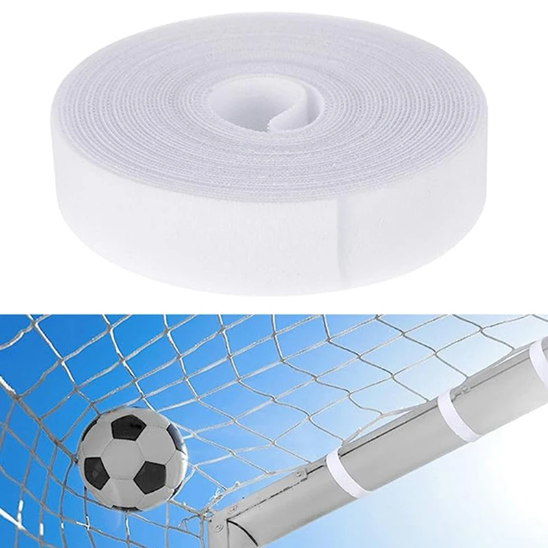 Soccer Goal Net Self Stick Strap Soccer Attachment Straps Self Adhesive Football Net Strap Net Fastener Soccer Goal Strap