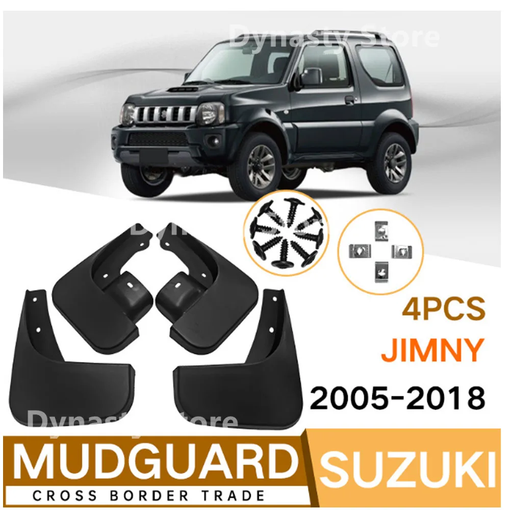 CarMudguardsForSuzukiJimny20052023ABSMudGuardsFenderFlare