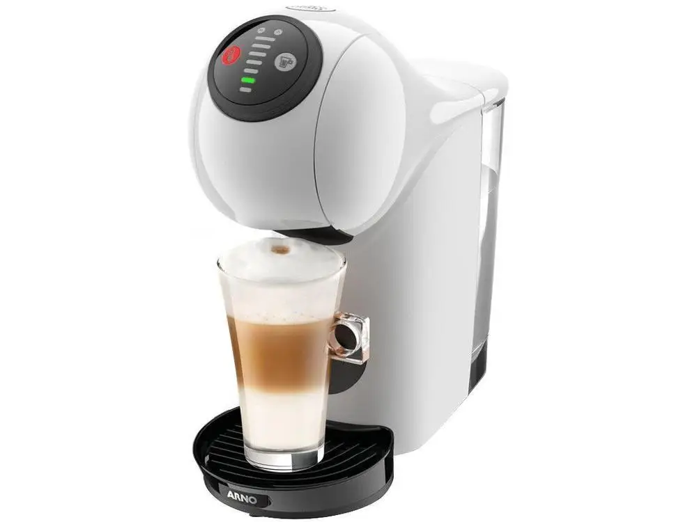 Cafeteira Expresso Arno Nescafé Dolce Gusto Genio S Basic de Cápsula 15 Bar Branco - 110V