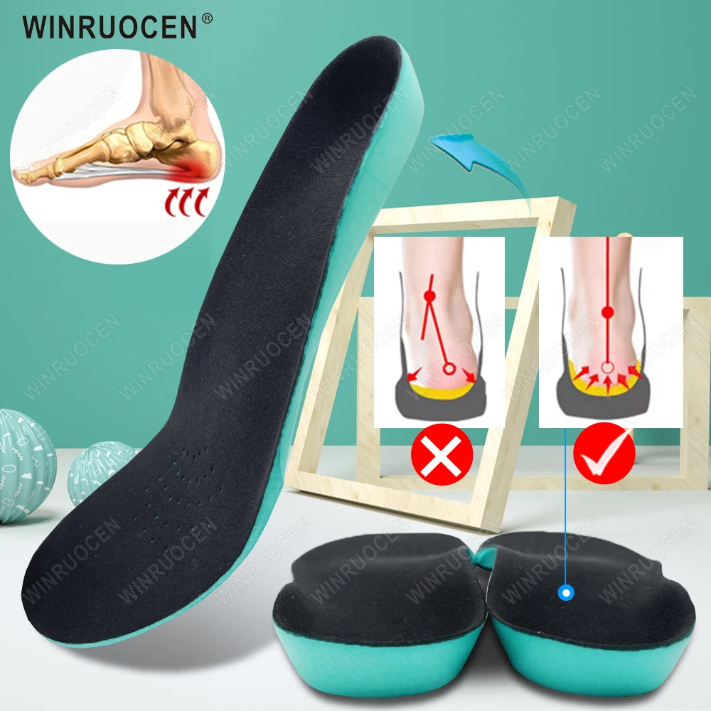 

Kid Orthotic Insole For Flat Feet Arch Support Orthopedic Shoes Sole Insoles For Feet Men Women Children O/X Leg Corrected