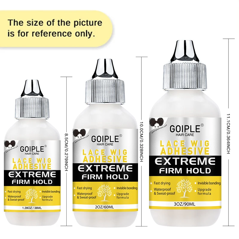 Waterproof Toupee Adhesive Spray with Remover Hair Accessories