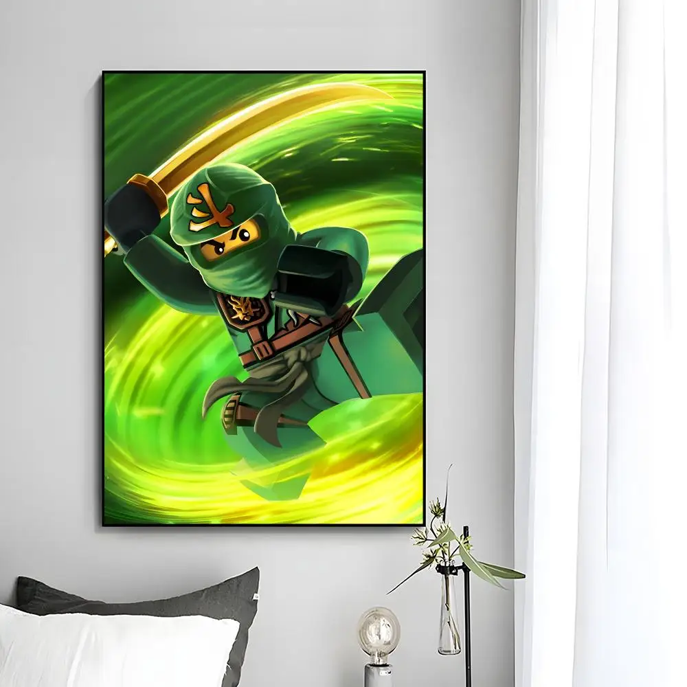 Adventurous Ninjago Poster Wall Art Print - Decorative Mural Home Decor Gift (Unframed)