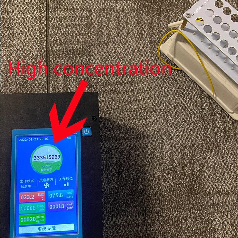 Description Picture 6 of itemAC110-240V Negative Ionizer Generator Ionizer Air Purifier Remove Smoke Dust Air Purifiers Negative Ion Anion Generator ionizer