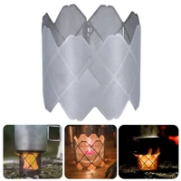 Backpacking Alcohols Stove Windbreak Plate Lightweight Stainless Steel Stove Folding Windscreen For Outdoor Camping Use 1