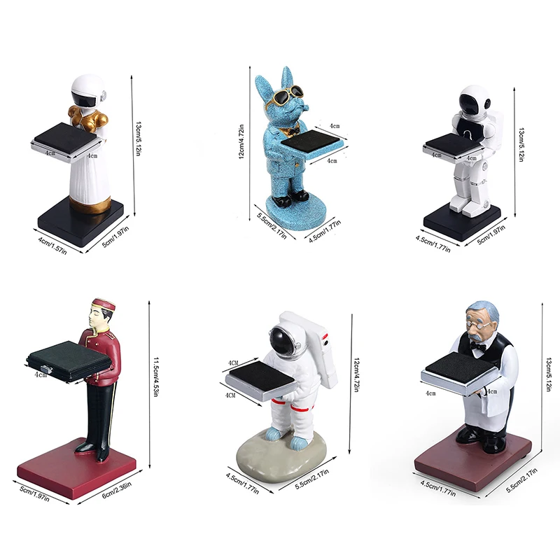 1Pc Watch Holder Astronaut Housekeeper Servant Watch Display Stand Robot Puppy Jewelry Storage Display Rack watch display stand
