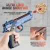 Toy Gun, Soft Bullet Toys Gun for Boys, Toy Foam Blaster, Empty Shell Ejecting Toy Gun Pistol, Christmas Birthday Gifts 2