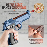 Toy Gun, Soft Bullet Toys Gun for Boys, Toy Foam Blaster, Empty Shell Ejecting Toy Gun Pistol, Christmas Birthday Gifts 2