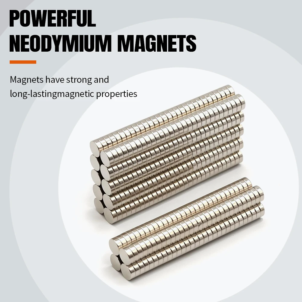 5 x 2 mm superstarker runder Neodym-Magnet, leistungsstarke Kühlschrankmagnete, NdFeB-Permanentmagnet, Imanes – Detail 2
